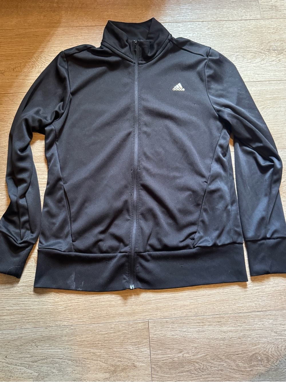 adidas Black Golf Jacket with Subtle Logo